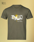 Bio-Baumwolle T-Shirt – Tee Jays Urban Luxury Tee 1150 – Unisex - farbe moss - design: think