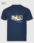 Bio-Baumwolle T-Shirt – Tee Jays Urban Luxury Tee 1150 – Unisex - farbe navy - design: think
