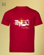 Bio-Baumwolle T-Shirt – Tee Jays Urban Luxury Tee 1150 – Unisex - farbe red - design: think