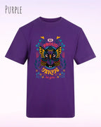 unisex baumwoll t shirt purple mit be proud design
