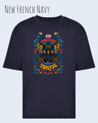 Heavyweight Oversized T-Shirt – AWDis 240 T – Unisex - farbe new French navy - design be proud be you