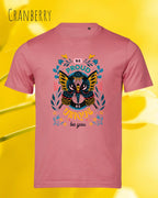 Bio-Baumwolle T-Shirt – Tee Jays Urban Luxury Tee 1150 – Unisex - farbe cranberry - design: be proud