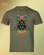 Bio-Baumwolle T-Shirt – Tee Jays Urban Luxury Tee 1150 – Unisex - farbe moss - design: be proud