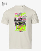 Bio-Baumwolle T-Shirt – Tee Jays Urban Luxury Tee 1150 – Unisex - farbe ecru - design: louder