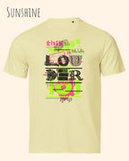 Bio-Baumwolle T-Shirt – Tee Jays Urban Luxury Tee 1150 – Unisex - farbe sunshine - design: louder