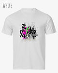 Bio-Baumwolle T-Shirt – Tee Jays Urban Luxury Tee 1150 – Unisex - farbe white - design: delete reality