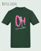 Baumwolle T-Shirt – AWDis 150 T – Unisex - Farbe BOTTLE GREEN - Design: STAY AMAZED