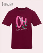 Baumwolle T-Shirt – AWDis 150 T – Unisex - Farbe BURGUND - Design: STAY AMAZED