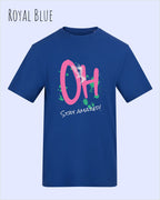 Baumwolle T-Shirt – AWDis 150 T – Unisex - Farbe ROYAL BLUE - Design: STAY AMAZED