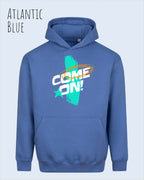 Oversized Design-Hoodie – Unisex – COME ON – Premium Baumwollmischung