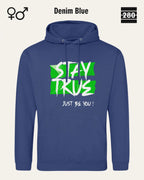 Design‑Hoodie – Unisex – STAY TRUE – Weiche Baumwollmischung