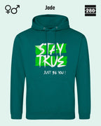 Design‑Hoodie – Unisex – STAY TRUE – Weiche Baumwollmischung