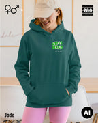 Design‑Hoodie – Unisex – STAY TRUE – Weiche Baumwollmischung