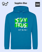 Design‑Hoodie – Unisex – STAY TRUE – Weiche Baumwollmischung