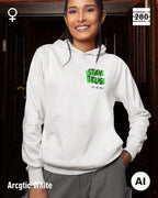 Damen Design‑Hoodie – Feminine Fit – STAY TRUE – Weiche Baumwollmischung