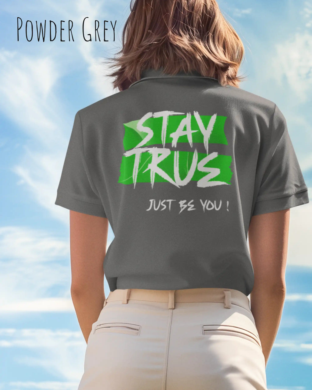 Bio Design-T‑Shirt – Feminine Fit – STAY TRUE – Premium‑Baumwolle
