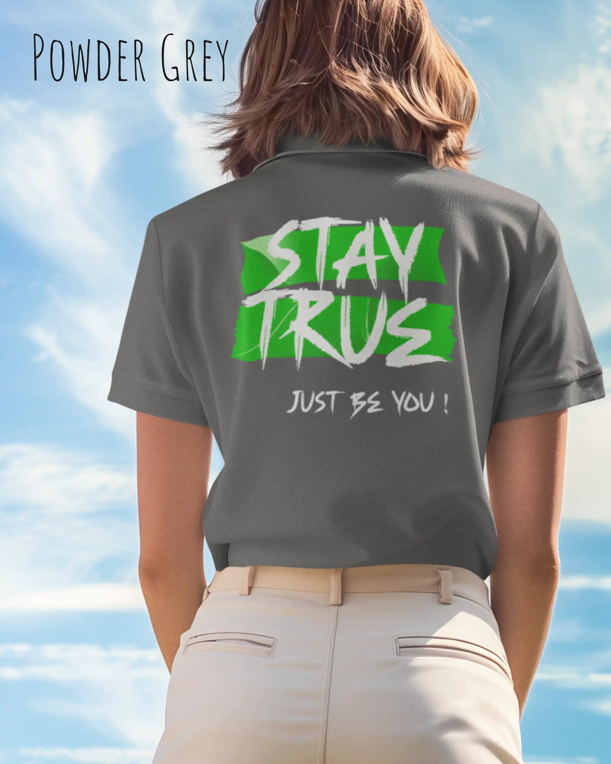 Bio Design-T‑Shirt – Feminine Fit – STAY TRUE – Premium‑Baumwolle