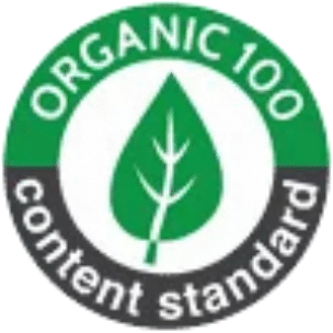 Textilsiegel organic 100 content standard